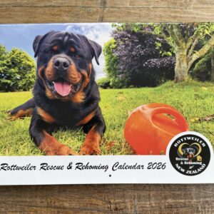 2026 Rottweiler Rescue Calendar